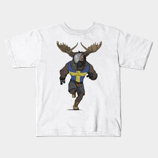 Swedish Moose Kids T-Shirt